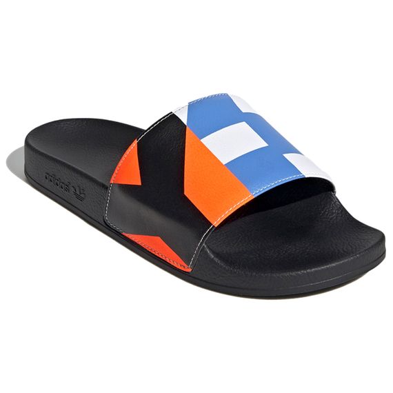 Y-3 Adilette Slide 'Black Blue Orange'