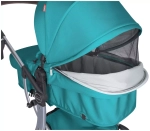 Коляска трансформер Aimile Original New Silver (Голубая гавань NDS-6)