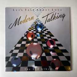 Винтажная виниловая пластинка LP Modern Talking, Let's Talk About Love The 2nd Album (Германия 1985) Cheri Cheri Lady