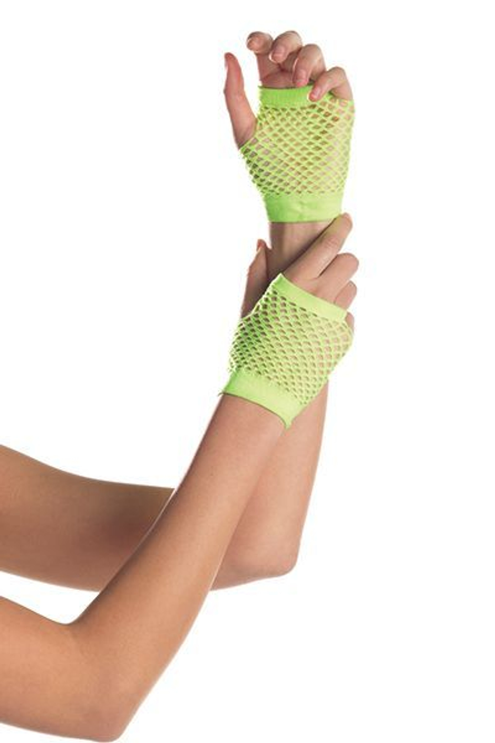 Короткие перчатки Fishnet Gloves