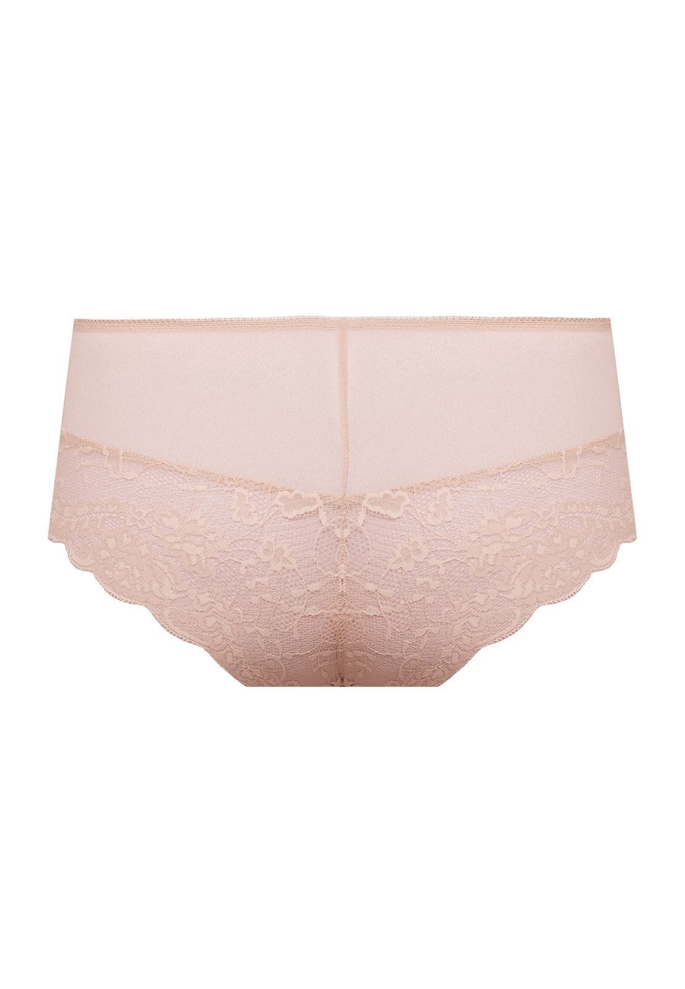 Трусики-бразилиана Estera из фактурной эластичной сетки (Размер: M) (Цвет: кофейный)