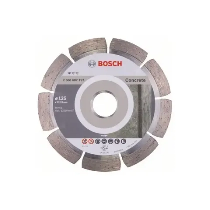 Алмазный отрезной круг по бетону Standard for Concrete 180x22.23x2x10 мм BOSCH 2608602199