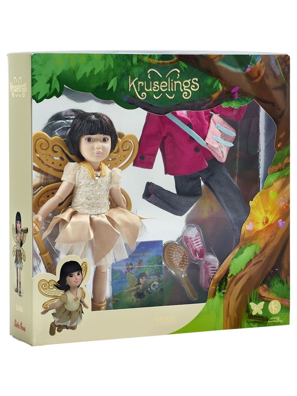 Кукла Kruselings Луна 23см с набором одежды (0126823)