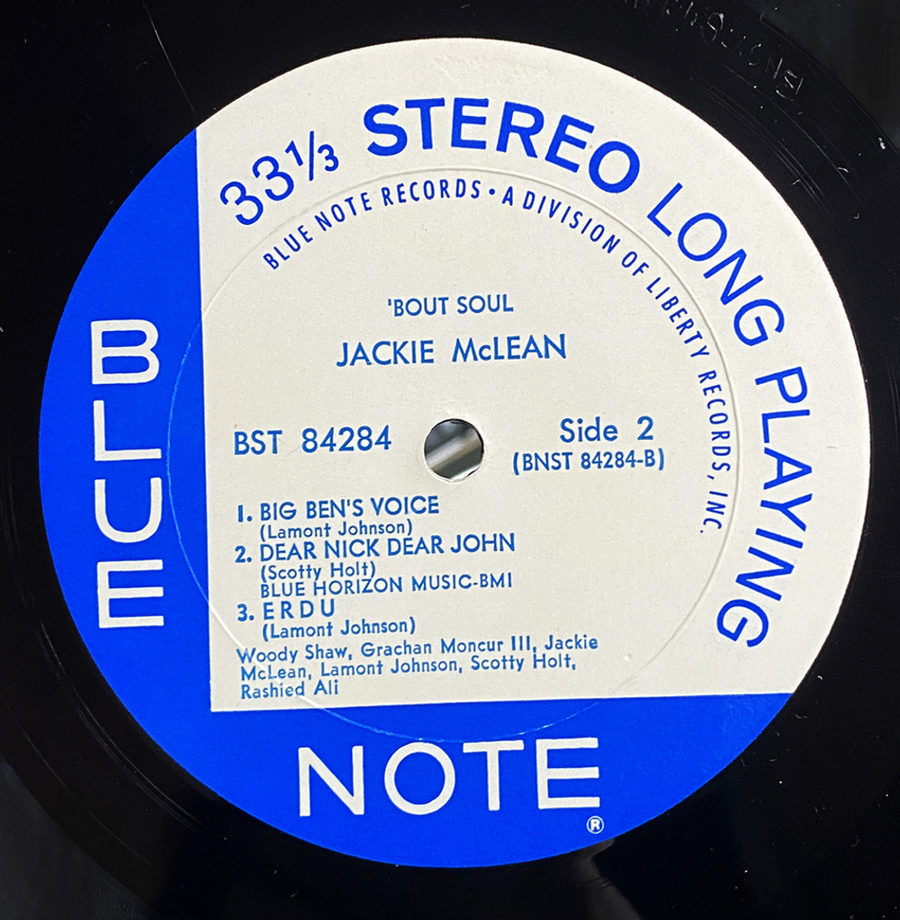 Jackie McLean / 'Bout Soul (LP)