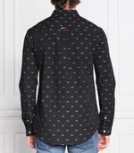 рубашка essential dobby Tommy Jeans - черный(DM0DM15111)