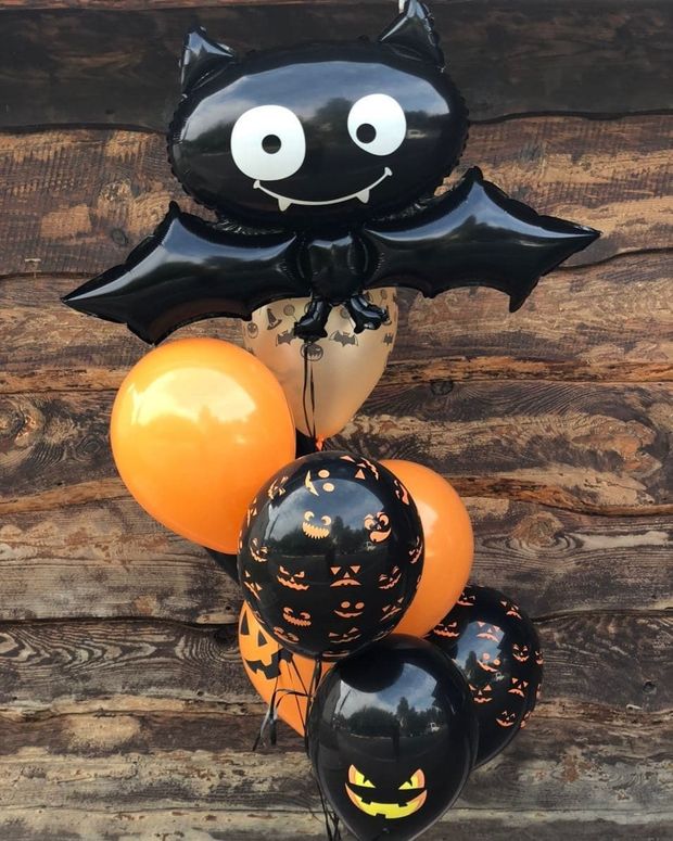 Воздушные шары на Хэллоуин №15