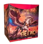 Батарея салютов 'Пегас' (FW0825G) — впечатляющие размеры, калибр 20 мм, более 40 секунд"