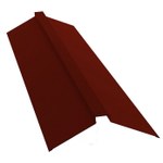Конек плоский Grand Line Velur X Ral 3005 190х190 мм резка