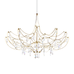 Подвесная светодиодная люстра Loft It Mira 10589/900 Gold Asfour
