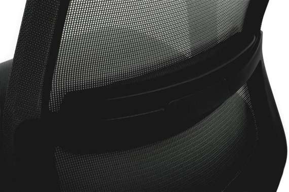 Кресло Ворк W-218C BLACK Черный