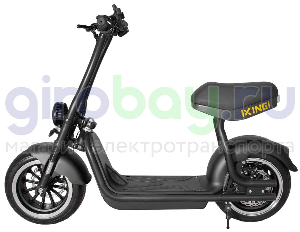 Электроскутер IKINGI X2 PRO (48V/21Ah) - Черный фото №6