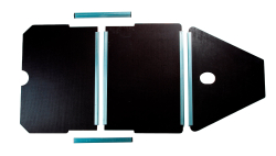 Надувная лодка GLADIATOR A280TK темно-серый