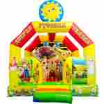 Коммерческий надувной батут «Добрая русская сказка 2», 8*4*5 м