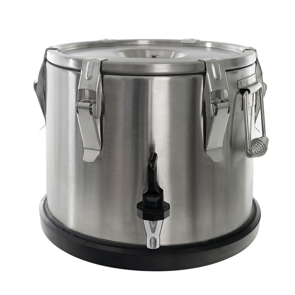 Термоконтейнер с краном 15л  нержавеющая сталь Foodatlas Pro