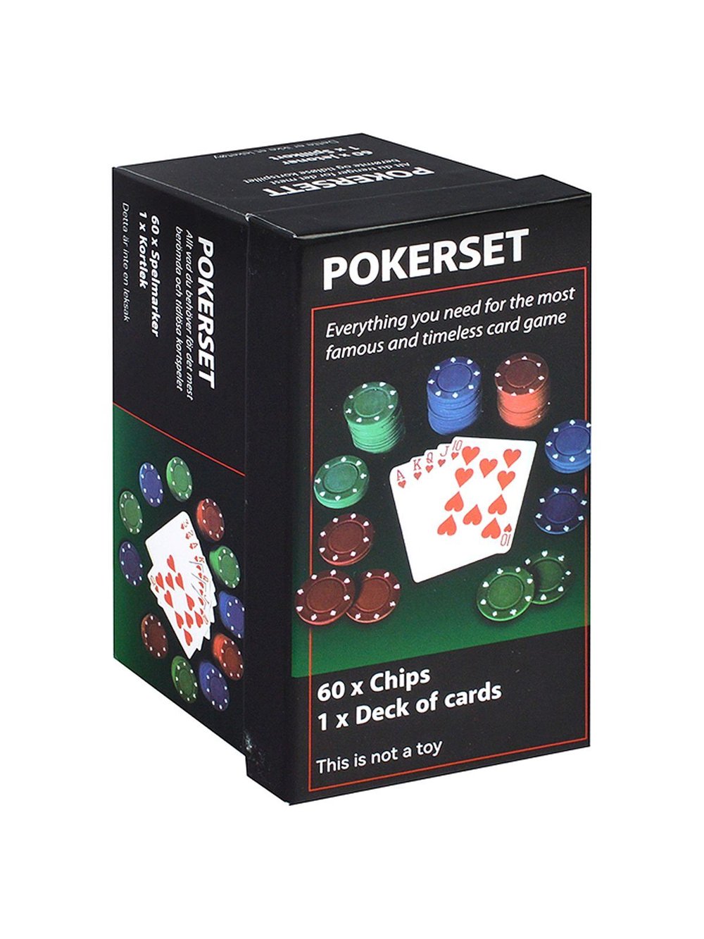 Набор для игры в покер 60 фишек (00-4952)