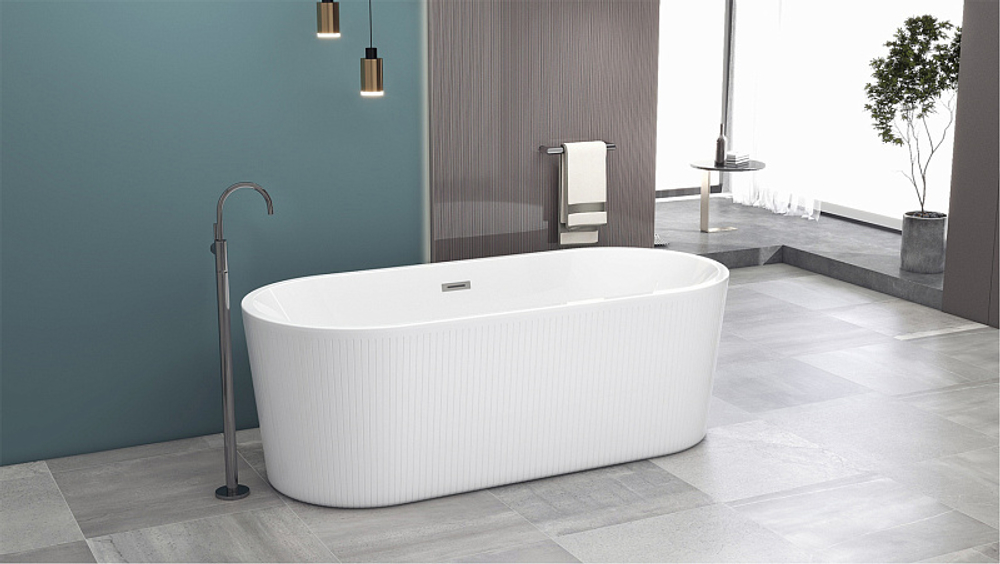 Ванна акриловая Azario Reflejo 170х75 отдельностоящая (AZ-8697-1.7)