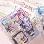 Штамп для детей Куроми, MC-Basir, детские цветные печати с 3 сменными роликами и штемпельной подушкой, 9 см, для рисования и творчества