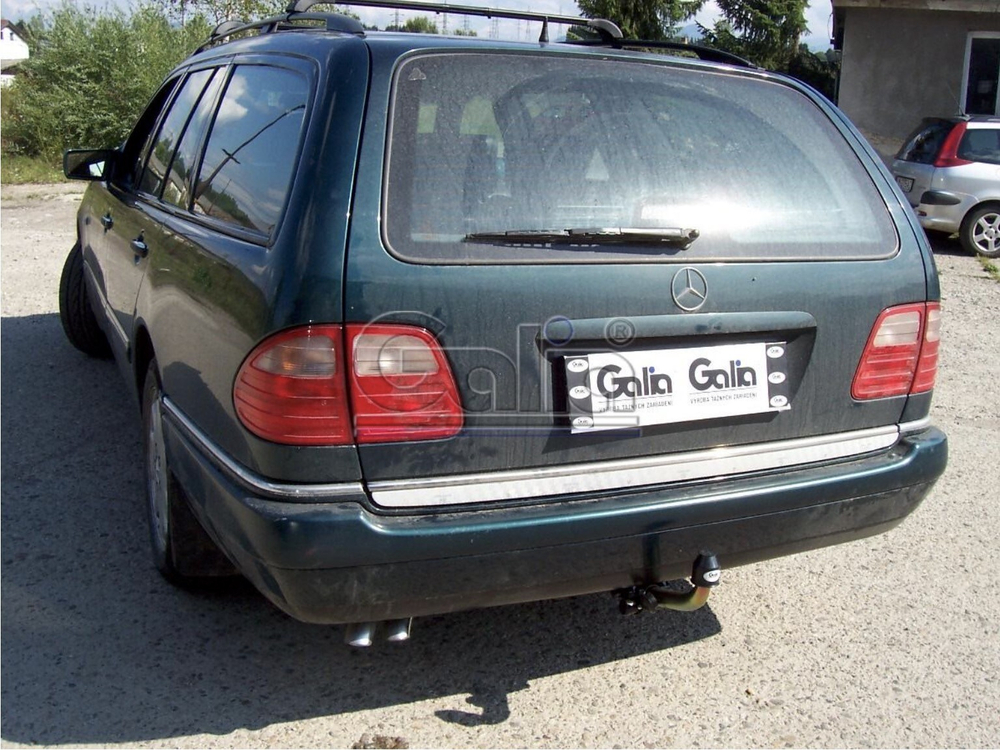 Оцинкованный фаркоп на Mercedes E-Class s210 универсал 1996-2003 (без электрики), Galia M027C
