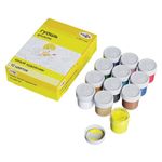 Гуашь ГАММА "Юный художник NEW", 12 цветов по 17,5 мл, без кисти, картонная упаковка, 221008