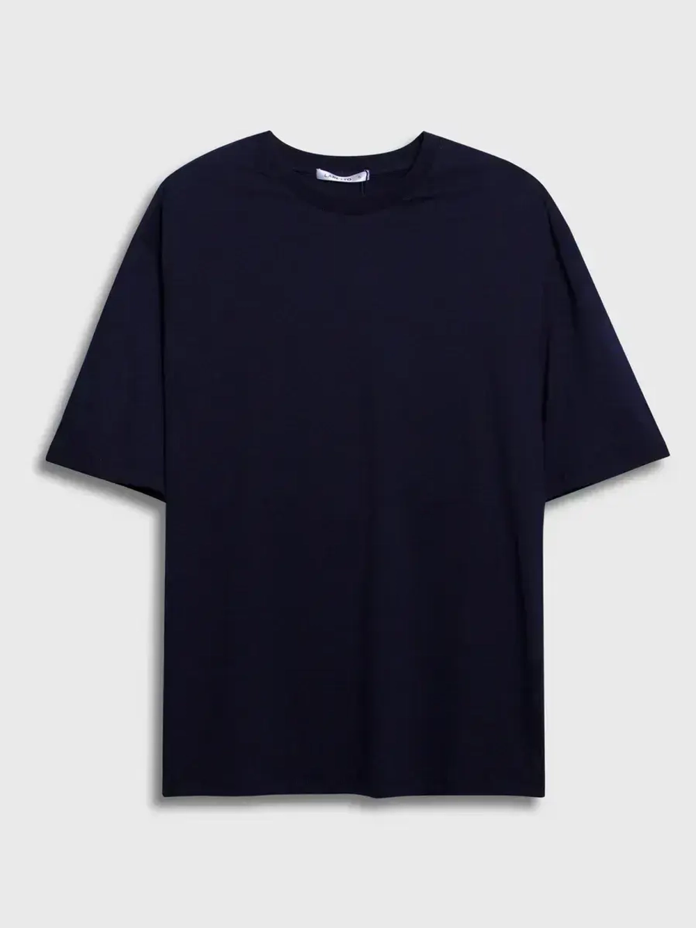 Футболка мужская летняя повседневная однотонная хлопок