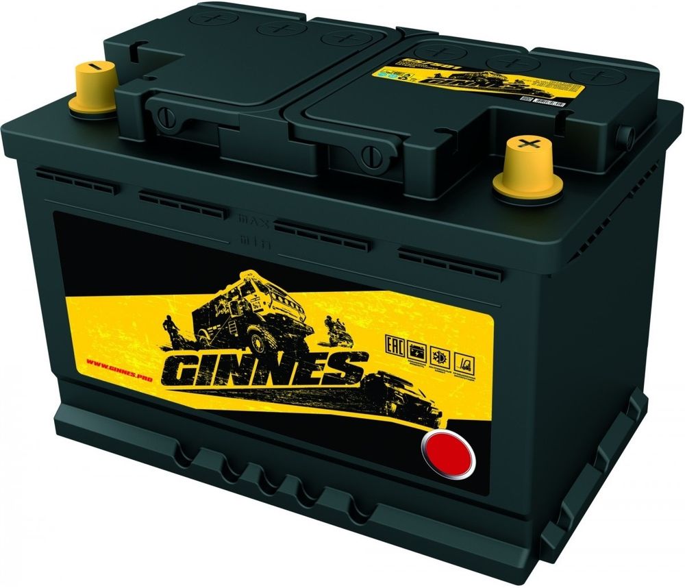GINNES 6CT- 75 аккумулятор