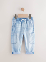 Джинсы карго для мальчика Next E45-344, Голубой