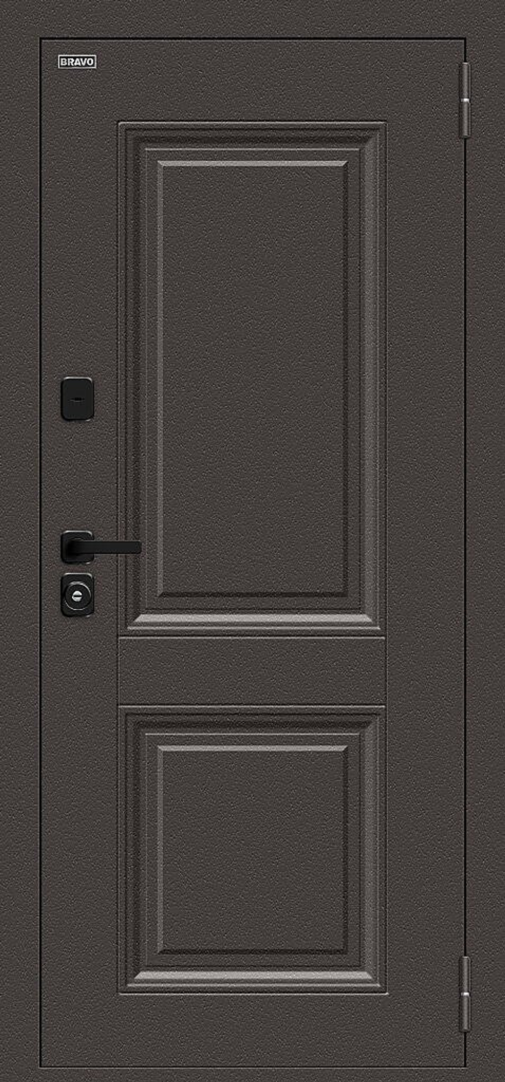 Thermo Некст МФ/SBlack Старк шоколад/White Silk 205*96 левое