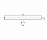 Светильник для шкафа навесного "Сура"