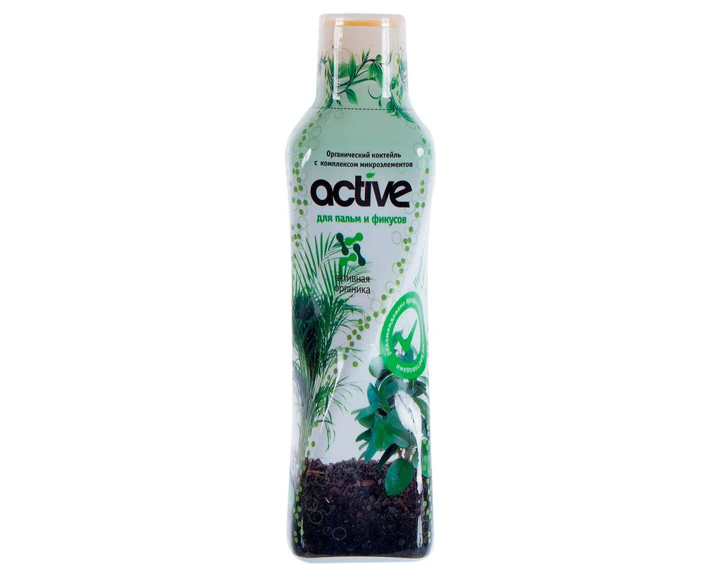 Жидкое удобрение Active (Актив) для пальм и фикусов 0,5л