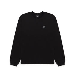 Лонгслив Питерский Щит Лого Черный