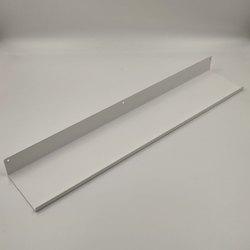 Полка MetaDec Plain настенная прямая, 50х10см белая, 1шт