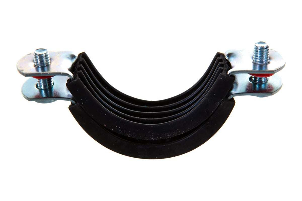 Трубный хомут с гайкой ЗУБР 1 1/2", 8 штук, оцинкованный 37850-47-52
