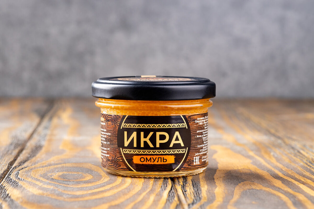 Икра омуля слабосоленая
