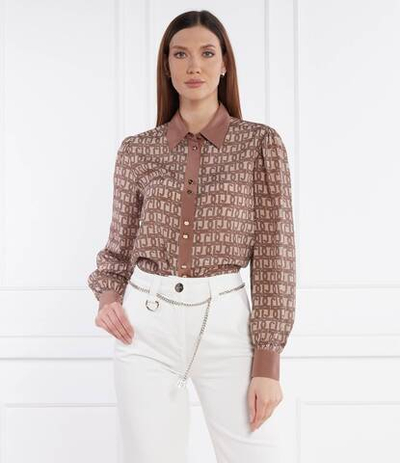 Шелковая рубашка Liu Jo - бежевый(CA4328 T3598)