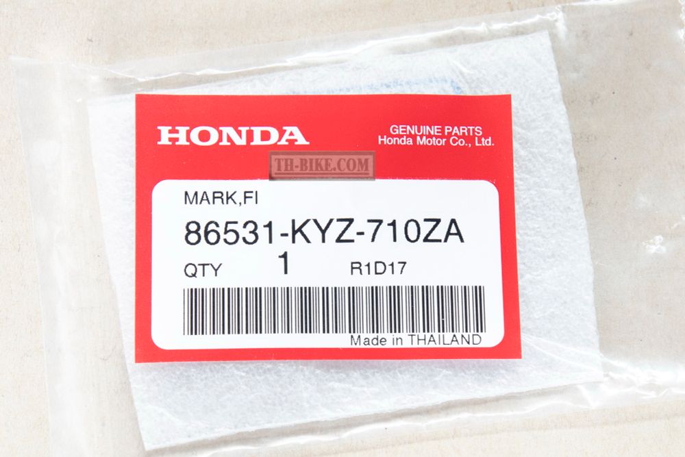 86531-KYZ-710ZA. MARK (FI) *TYPE1*