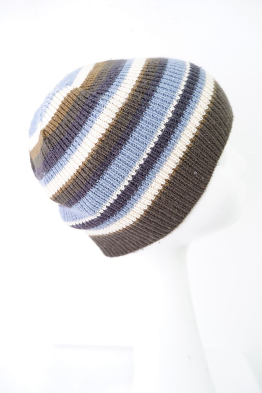 Шапка в полоску