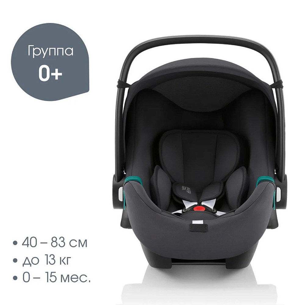 Автокресло Britax Roemer Baby-Safe 3 i-Size Midnight Grey