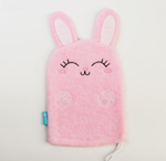 Детская мочалка - рукавичка лис