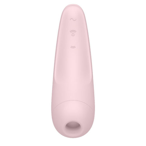 Вакуумный стимулятор Satisfyer Curvy 2+, 13,5 см, через приложение