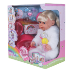 Пупс функциональный с аксесс., коробка BLS024H