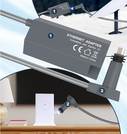 LAN-адаптер для Starlink V2 (Starlink Ethernet Adapter V2)