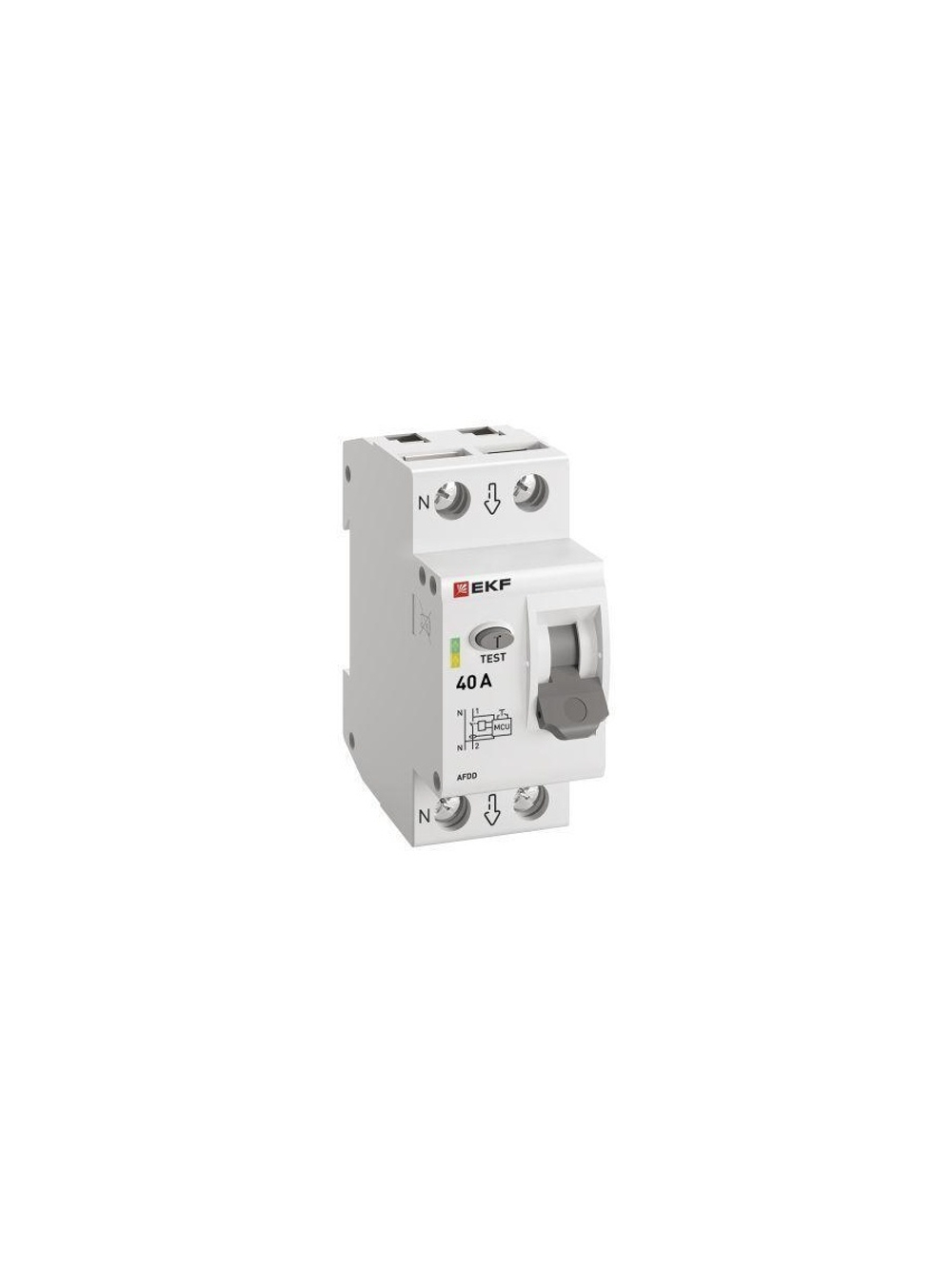 Устройство защиты от дугового пробоя (УЗДП) 1P+N 40А PROxima EKF afdd-2-40-pro