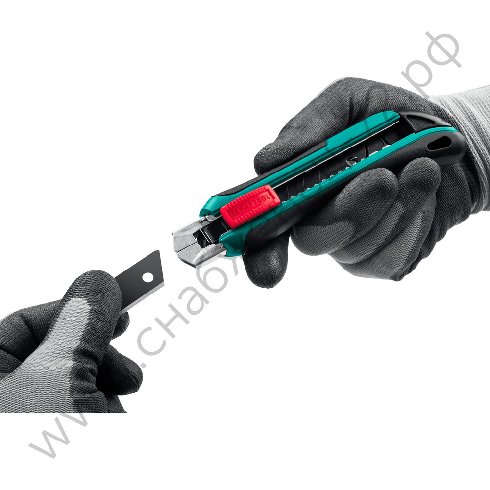 KRAFTOOL Uni, 18 мм, нож с сегментированным лезвием, Pro (09193)