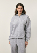 Свитшот из футера утепленный