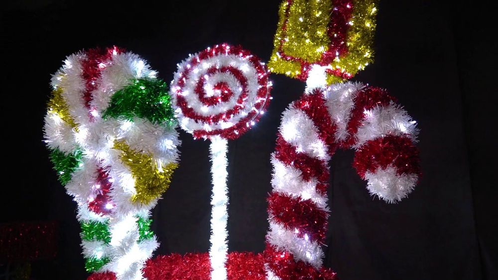 Световая конструкция "Мешок сказочный"