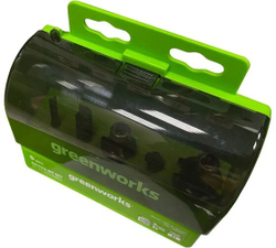 Набор фрез Greenworks 2953207, концевые, 5шт, в пластиковом кейсе