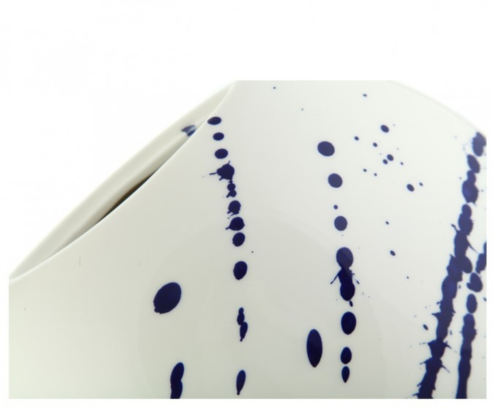 Элитная ваза декоративная Abstraction овальная средняя от S. Bernardo