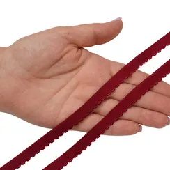 Резинка отделочная бордо 10 мм (цв. 1586), 641/10