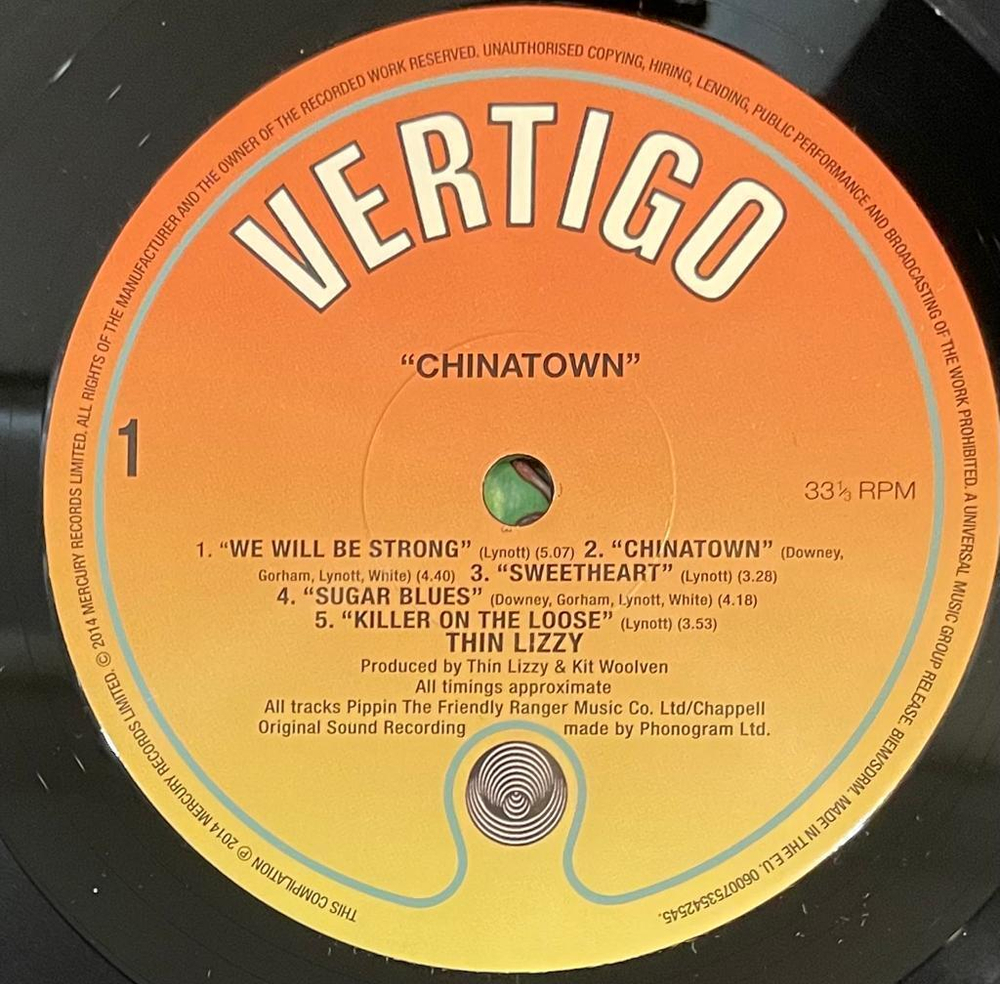 Thin Lizzy- Chinatown (Европа 2014г.)