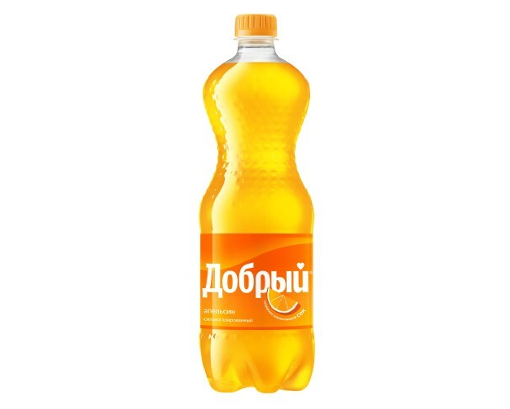 Газ вода Добрый Апельсин 1л